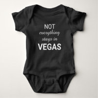 NO todo se queda en VEGAS cita traje de bebé