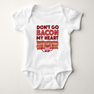 Body Para Bebé No va el tocino mi corazón