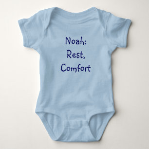 Body Para Bebé Noah Baby Name Significa Bodysuit