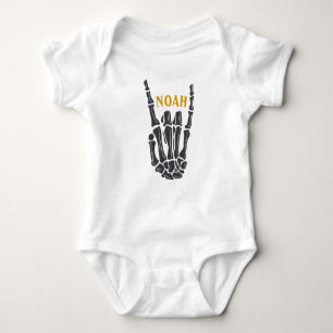 Body Para Bebé Noah Name Personalizado Toddler Rock n Roll Punk M