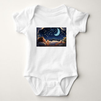 Body Para Bebé Noches de ensueño: Camiseta para niños con papel d