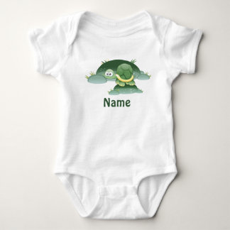 Body Para Bebé Nombra Personalizado de tortuga cutto Creeper infa