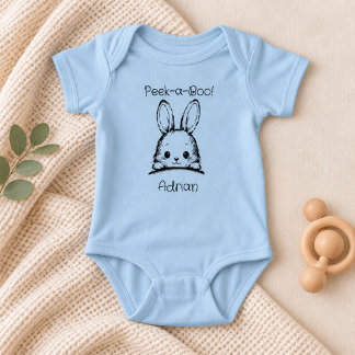 Body Para Bebé Nombre de bebé personalizado | Bodysuit de bebé Pe