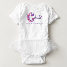 Body Para Bebé Nombre de los chicas de Celeste y significar la