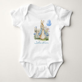 Body Para Bebé Nombre de niño conejito cuto Peter Rabbit