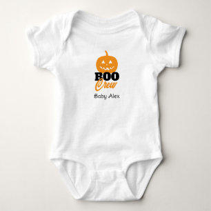 Body Para Bebé Nombre del bebé personalizado de la calabaza cután