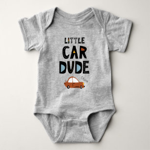 Body Para Bebé Nombre del pequeño tipo de coche