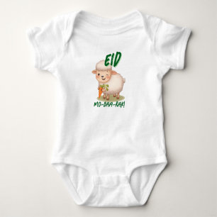Body Para Bebé Nombre divertido de bebé oveja linda Eid Adha bebé