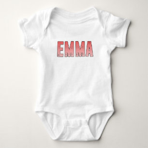 Body Para Bebé nombre Emma