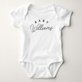 Body Para Bebé Nombre personalizado Baby Bodysuit, Baby Gige Baby