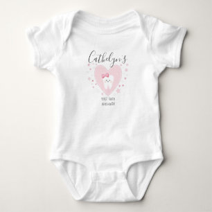 Body Para Bebé Nombre personalizado Bebé Primera ropa dental