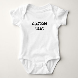 Body Para Bebé Nombre personalizado bebé, texto Personalizado per