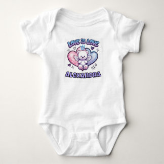 Body Para Bebé Nombre personalizado Body de bebé Y2K Cute Angel B
