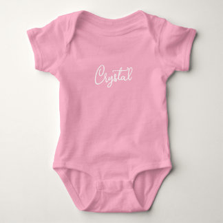 Body Para Bebé Nombre Personalizado - Crea Tu Propio Nombre Perso