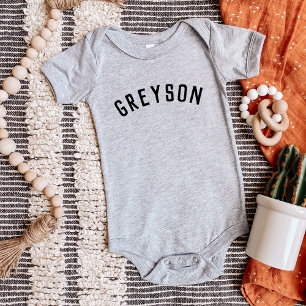Body Para Bebé Nombre personalizado de los niños