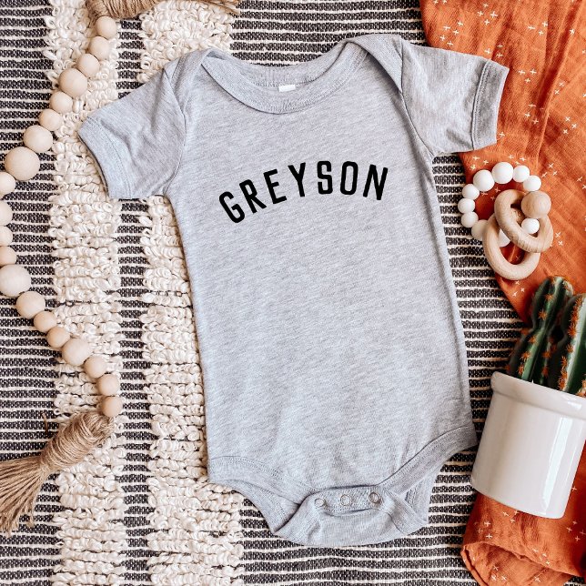 Body Para Bebé Nombre personalizado de los niños (Subido por el creador)