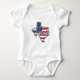 Body Para Bebé Nombre personalizado de Texas