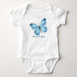 Body Para Bebé Nombre Personalizado Lindo Moderno