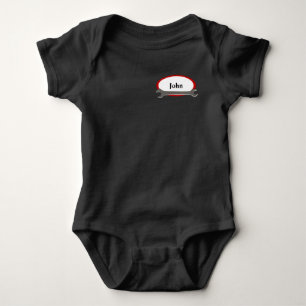 Body Para Bebé Nombre Personalizado Mini Trampa Mecánica