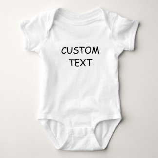 Body Para Bebé Nombre personalizado para bebé, texto personalizad
