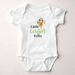 Body Para Bebé Nombre personalizado Pequeño primo de niños eslo