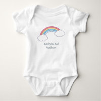Nombre personalizado / Textos Ropa arcoiris para n