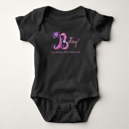 Body Para Bebé Nombre y significado de los chicas Betsy B monogat