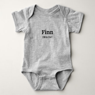 Body Para Bebé Nombre y significado (finlandés)
