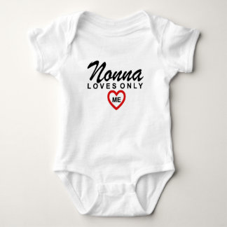Body Para Bebé Nonna Me Ama Personalizar Baby Bodysuit
