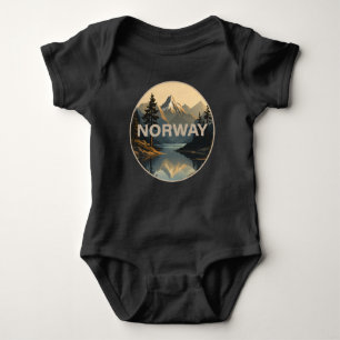 Body Para Bebé Noruega Norge Escandinavia Europa