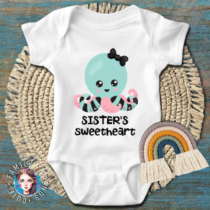 Body Para Bebé Novio de la Hermana Pulpo Kawaii