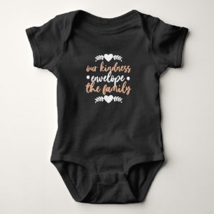 Body Para Bebé nuestra Envolvemos la Familia con Cariño