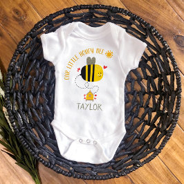 Body Para Bebé Nuestra Pequeña Abeja de Miel Lindo Kawaii Bebé Ni
