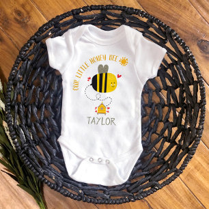 Body Para Bebé Nuestra Pequeña Abeja Dulce Lindo Kawaii Niño o Ni