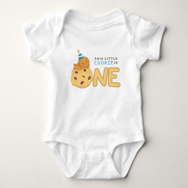 Body Para Bebé Nuestra pequeña cocina es un traje de bebé (Anverso)