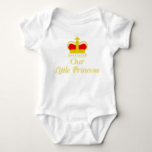 Body Para Bebé Nuestra pequeña Princesa