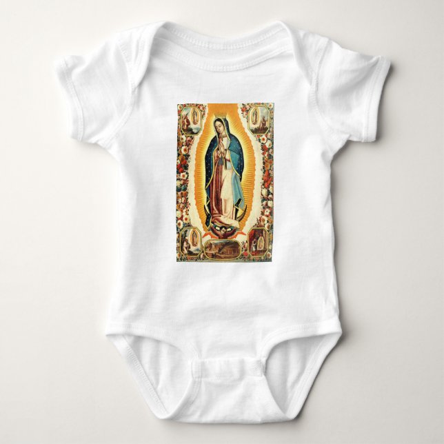 Body Para Bebé Nuestra Señora de Guadalupe (Anverso)