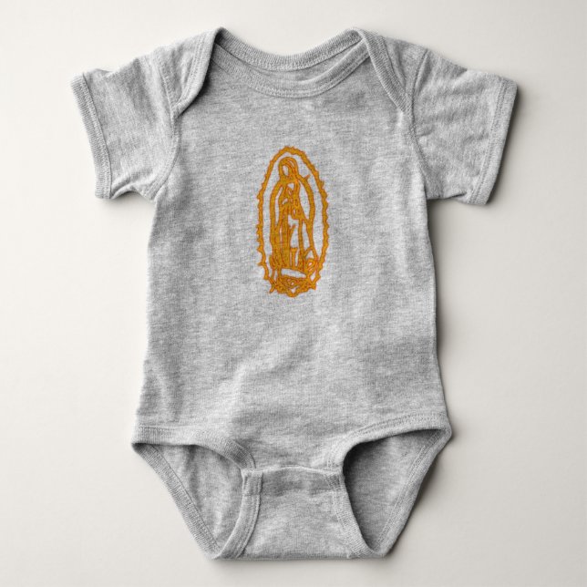 Body Para Bebé Nuestra señora de Guadalupe (Anverso)