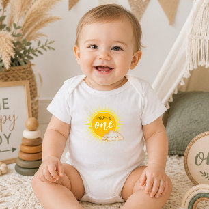 Body Para Bebé ¡Nuestro hijo tiene un año! Niño de primer cumplea