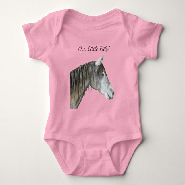Body Para Bebé Nuestro Pequeño Llenco (Anverso)