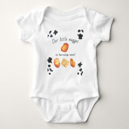 Body Para Bebé Nuestro pequeño nugget está convirtiendo a un niño