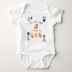 Body Para Bebé Nuestro pequeño nugget está convirtiendo a un niño