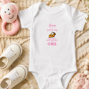Body Para Bebé Nuestro Pequeño Pastelito Cumpleaños Día Pi 1er Cu