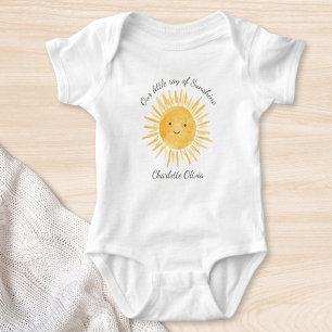 Body Para Bebé Nuestro Pequeño Rayo De Sol