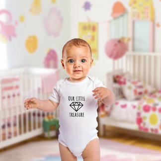 Body Para Bebé Nuestro pequeño tesoro. Simple