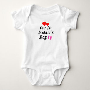 Body Para Bebé ¡Nuestro primer día de madre!