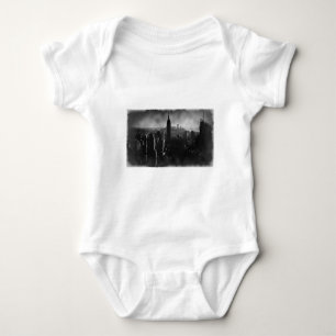 Body Para Bebé Nueva York en blanco y negro