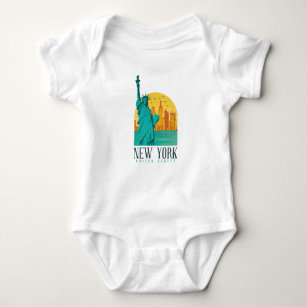 Body Para Bebé Nueva York, NYC Skyline