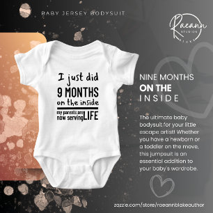 Body Para Bebé Nueve meses en el interior