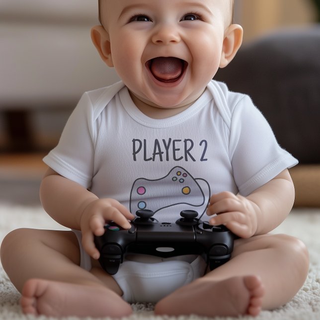 Body Para Bebé Nuevo jugador - Ropa de familia a juego (The ultimate baby shower gift for geeky gamer parents ready to level up their little ones)